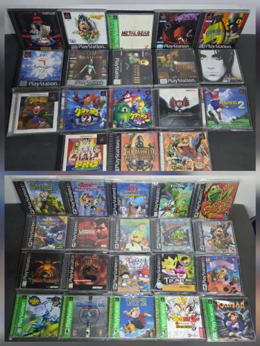 Jogos de Playstation 1 Originais