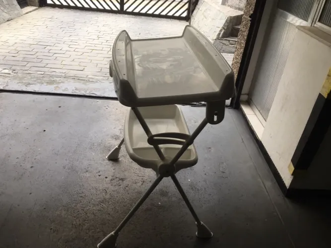 Suporte para banheira dobrável 