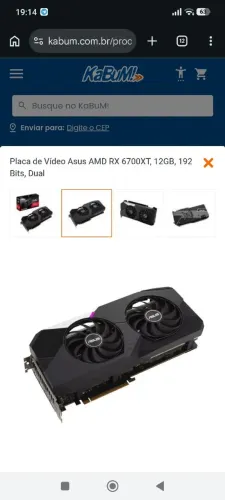 Placa de vídeo RX