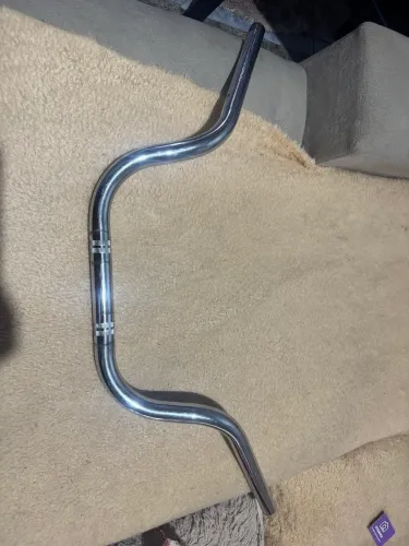 GUIDÃO CROMADO PARA MOTO