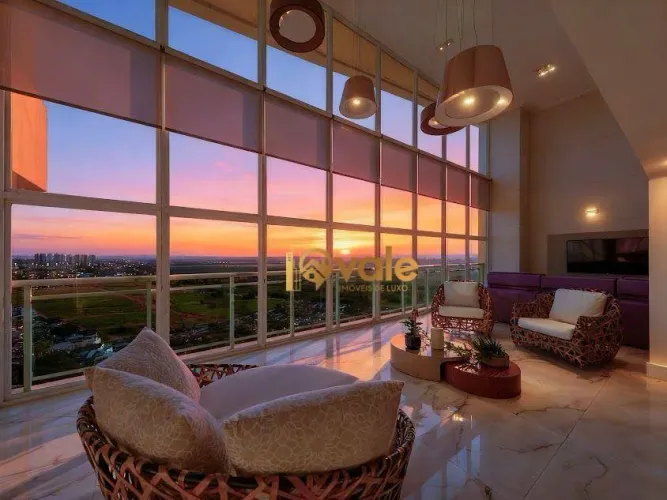Cobertura Belvedere Colinas | 410m² Mobiliada | 4 Suítes e Elevador Privativo