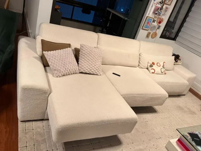 Sofá 3 Lugares e Chaise