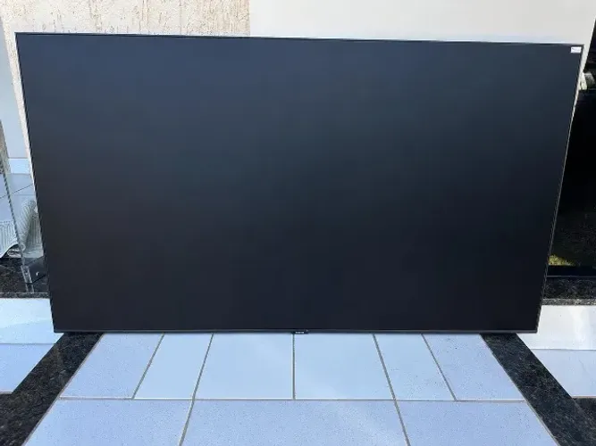 Tv smart Samsung 4K qled q60 com display queimado