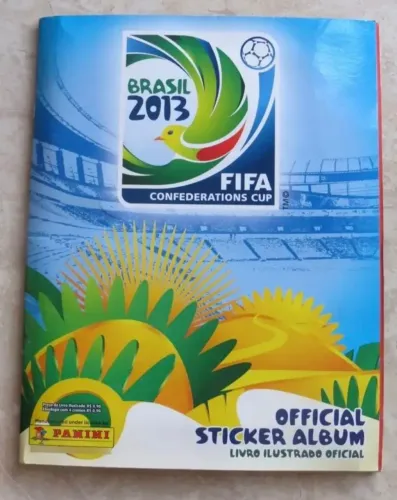 Álbum de Figurinhas Copa Das Confederações 2013 Panini Completo