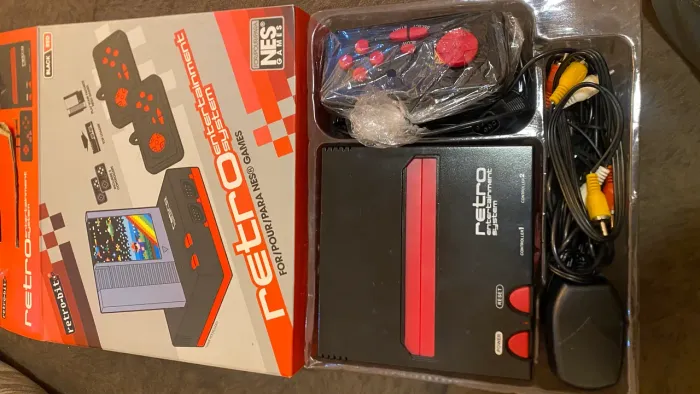 Retro Entertainment System CONSERVADÍSSIMO Nintendinho 8bits