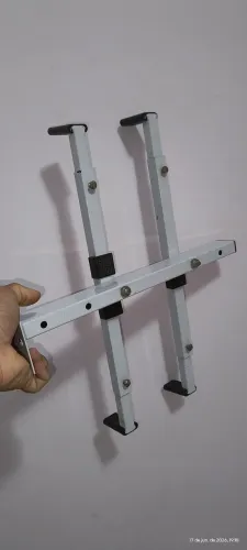Suporte para microondas e forno elétrico faltando apenas os parafusos para parede