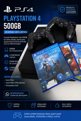 PS4 SLIM 500GB