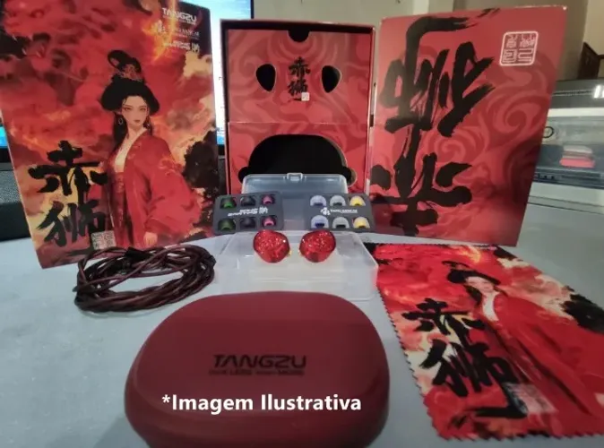 Fone de Ouvido IEM Tangzu Waner SG2 - Edição Red Lion (Novo, Lacrado)