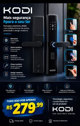 Fechadura eletrônica