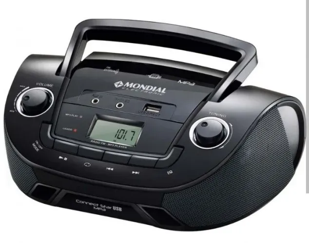 Rádio portátil Mondial 
