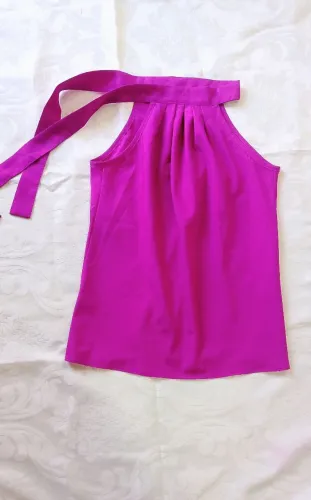 Blusa Regata gola alta Roxa
