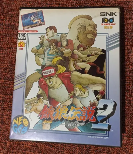 Neo Geo AES - Fatal Fury 2 Original Japonês 