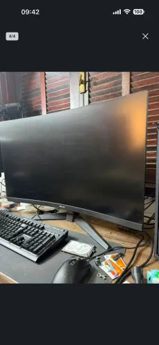 Monitor gamer asus tuf 32 2k 165hz ultrawide curvo