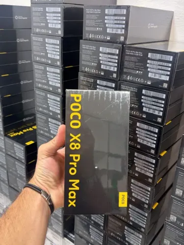 Poco x8 Pro Max 256GB/12 - Lacrado | 1 ano de garantia | Loja Física | Em até 18x