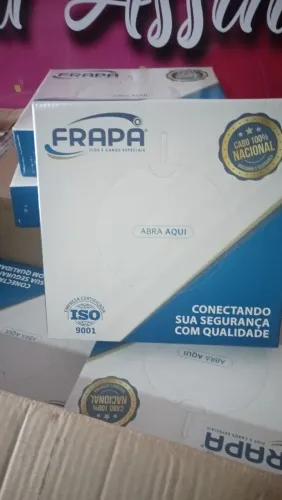 Cabo para câmera de segurança 4mm dupla blindagem 100 metros pronta entrega