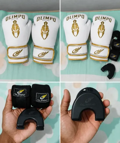Luva De Boxe OLIMPO BRANCA