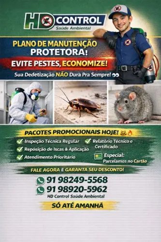 Dedetizacao com certificado.
