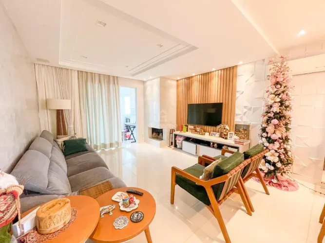 Apartamento mobiliado de 3 quartos no Centro de Chapecó