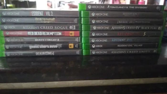 Jogos Xbox one mídia fisica