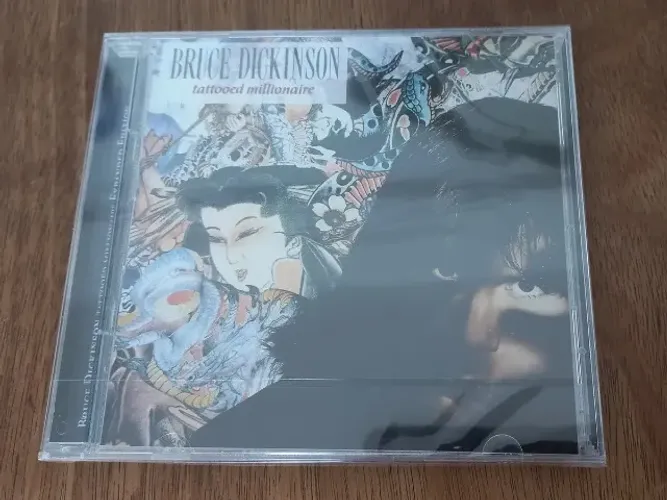 Cd Bruce Dickinson Tattooed Milionaire Duplo Europeu Lacrado