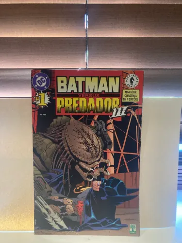 Batman x Predador III .Minissérie/Abril .Revistas em estado de banca .Perfeitas !