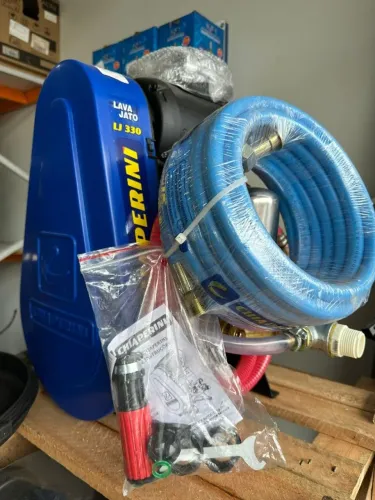 LAVAJATO LJ330 FIXA C MM 2HP 127 220V MANG 3 8" C  MOTOR S  LIGAÇÃO