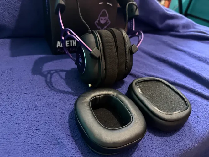 Headset Gamer Mancer Ameth - Purple Edition (LEIA)