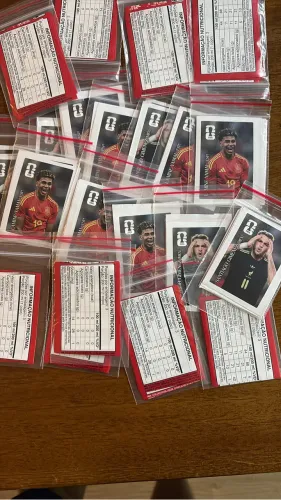Kit de figurinhas coca cola Copa 2026