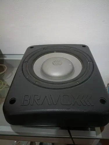 Caixa selada subwoofer Bravox Slim Passiva