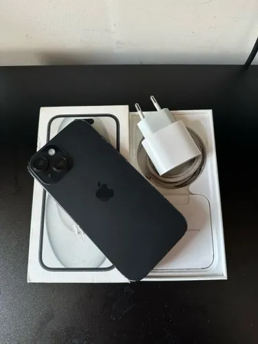 iPhone 15 Preto 128gb com caixa!