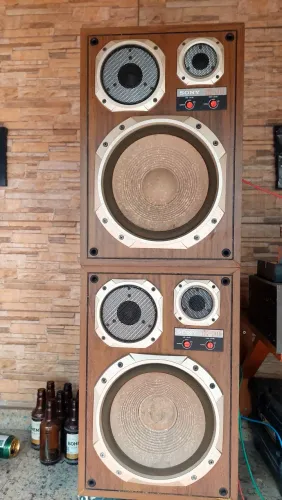 Caixas de som Sony antigas !!!