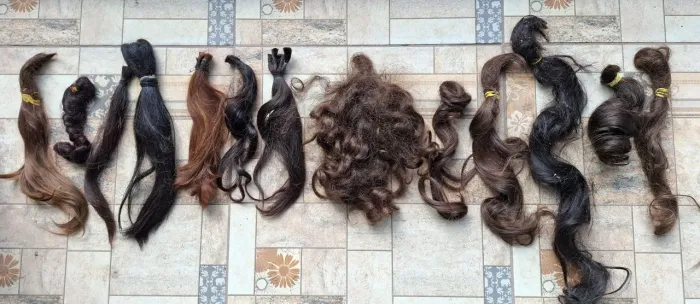 Cabelos humanos lote