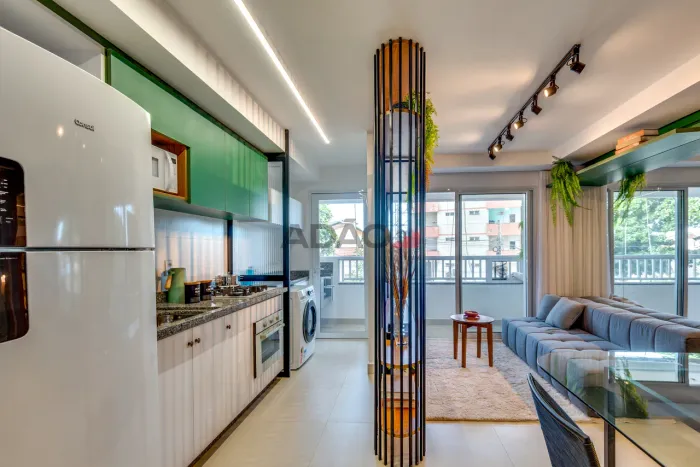 Apartamento de 2Q com 1 suíte mobiliado