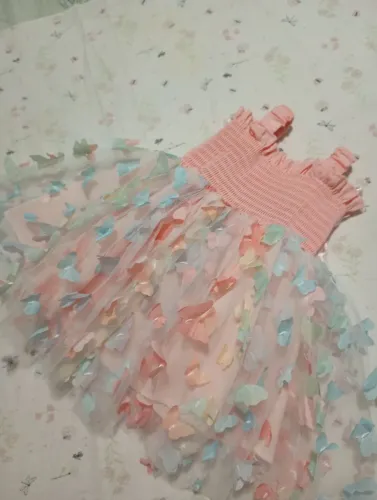Vestido tema jardim encantado