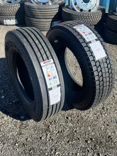 PNEU XBRI PARA CAMINHÃO LEVES E ÔNIBUS 215/75r 17.5 18 Lonas NOVOS