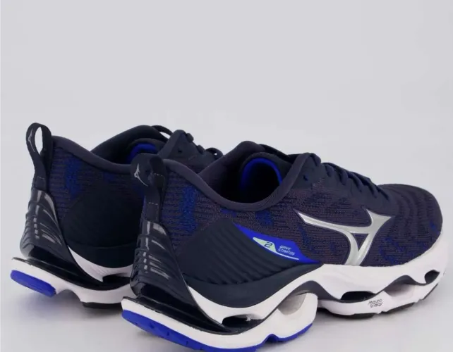Tênis Mizuno Wave Stratos 2 Marinho