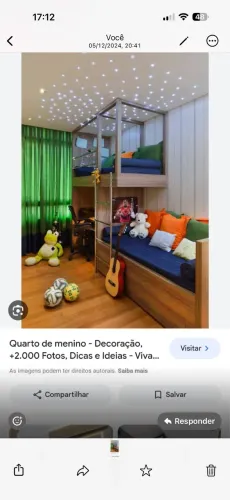 Cama estilo beliche infantil