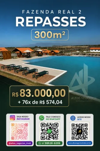 Fazenda Real 2 - Seu Lote em Área de Valorização