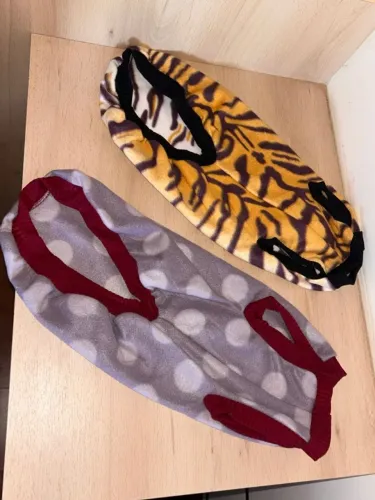 roupinha pet de soft estampada