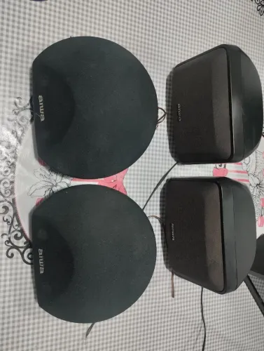 4 Caixas satélite aiwa