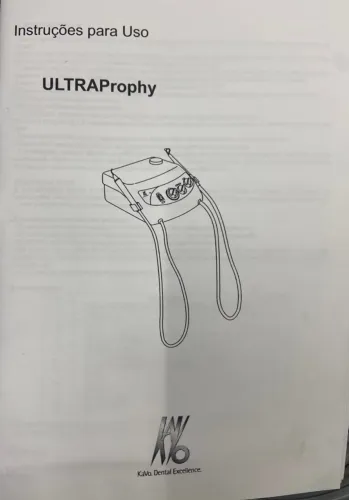 Ultrassom e jato de bicarbonato Kavo - ULTRAProphy com manual de instrução