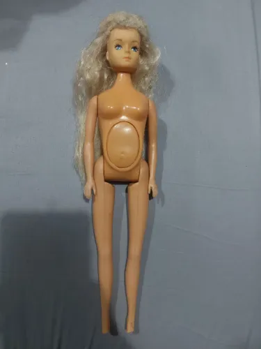 Boneca Genérica Barbie Gravida Anos 80 90