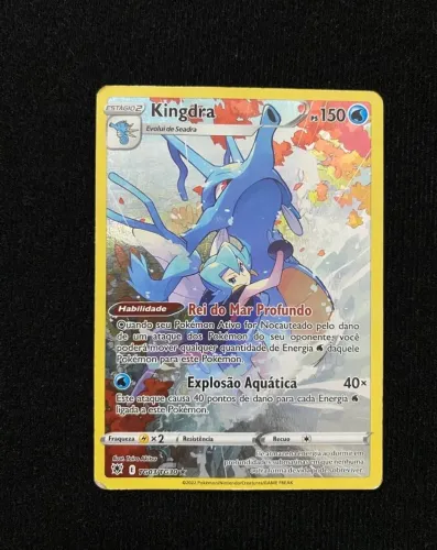 Carta Pokémon Kingdra (TG03/TG30)