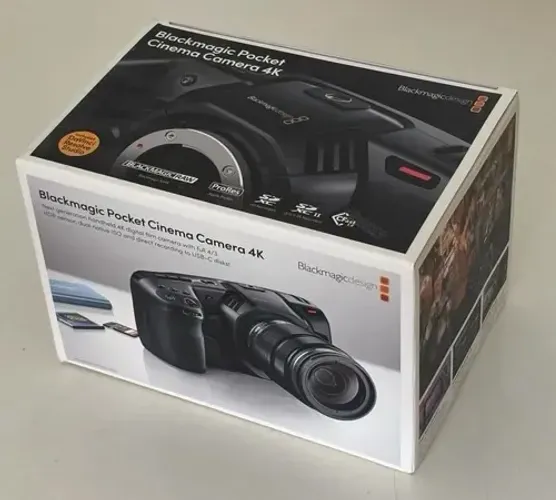 Blackmagic câmera fotográfica