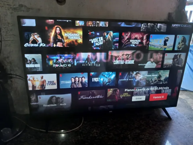Smart Tv Aoc roku 50 polegadas