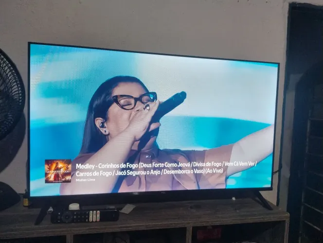 TV tcl smart comando de voz Bluetooth Alex Android está aberto a negociação controle