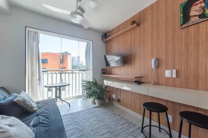 Apartamento à Venda - Chácara Santo Antonio, 1 Quarto, 30 m2
