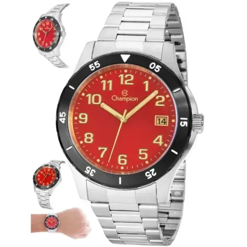 Relógio Champion masculino, novo, nota fiscal. Original. Garantia o fabricante de um ano.