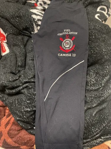 Calça Corinthians camisa 12 