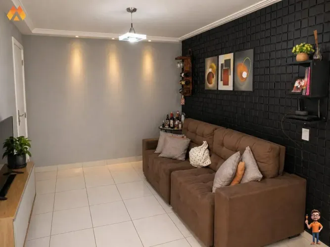 LINDO APT no Total Ville 3 c/ 02 qts - TODO PLANEJADO!!!
